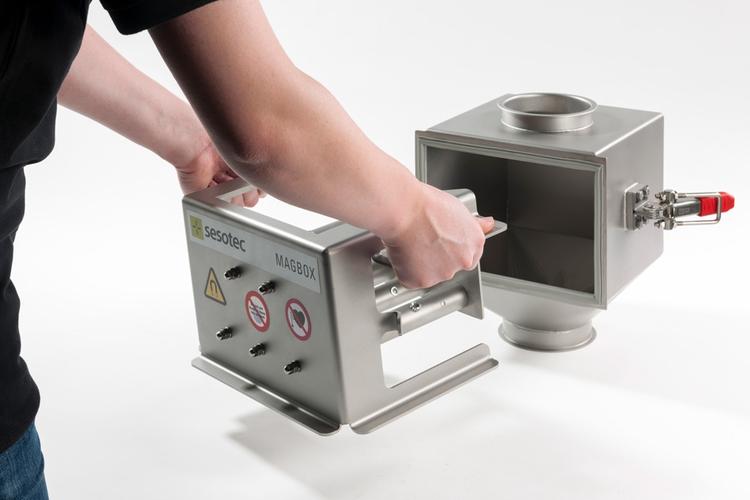 雅各科技携手Sesotec MagBox 食品加工行业的磁力分选革新